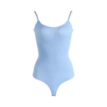 Imagem de Body Modelador Feminino De Corpo Inteiro, Sem Costura, De Alta Elastic
