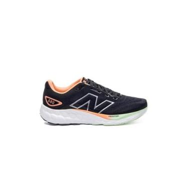 Imagem de Tênis Feminino New Balance Fresh Foam Preto/Coral, 36