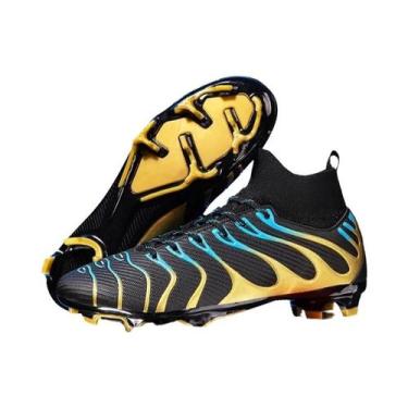 Imagem de Chuteiras De Futebol Masculinas Para Campo E Salão Antiderrapantes FG 
