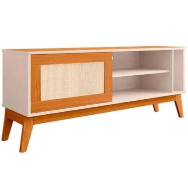 Imagem de Rack Cayman para Tv Até 55 Polegadas 1 Porta Edn Cor Off White Cedro, 