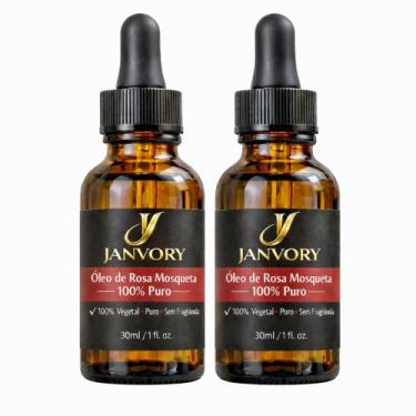 Imagem de Kit com 2 Óleos de Rosa Mosqueta 100% Puros 30 ml cada (60 ml no total