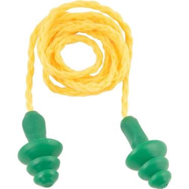 Imagem de Protetor Auditivo Tipo Plug, de Copolímero, com Cordão em Poliéster, H