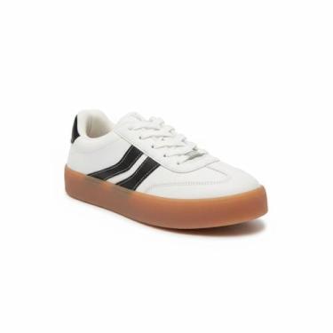 Imagem de Tênis Vizzano Feminino Branco Design Urbano Casual -, 37, Branco preto
