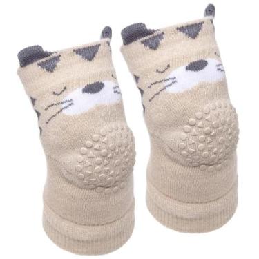 Imagem de Joelheira Antiderrapante Para Bebê Buba Confortável Proteção para os J