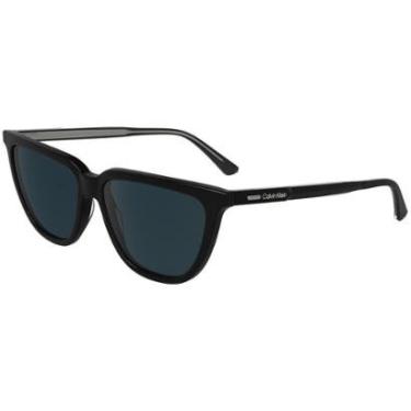 Imagem de Óculos de Sol Calvin Klein CK24537S 001 - Preto 55-Feminino