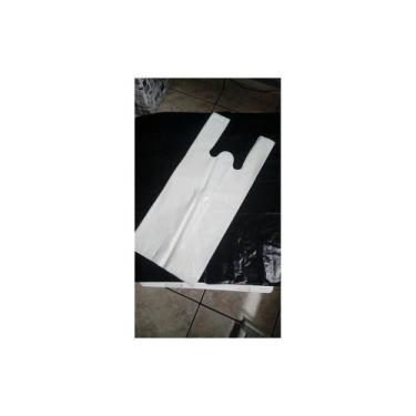 Imagem de Sacolas Plásticas Branca Reciclada 45x60 Grossa 15 Kg - Higipack