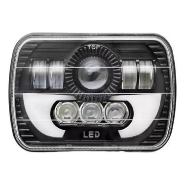 Imagem de Faróis de LED Wrangler High/Leds quadrados de 7 polegadas 5x7 - J-One