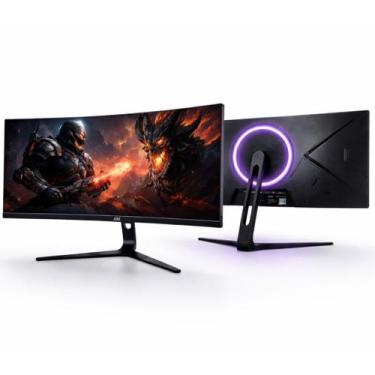 Imagem de Monitor Gamer Curvo 30 Pol. Ultrawide 200Hz 1ms Full HD 219 HDMI Displ