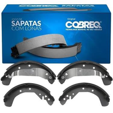 Imagem de Sapata Freio Blazer 2.2 2.4 2.5 2.8 4.3 S10 2.2 2.5 2.8 - COBREQ