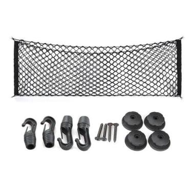 Imagem de Rede elastica porta malas organizador bagageiro multifuncional carro m