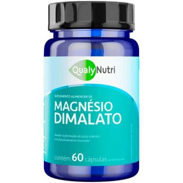 Imagem de Magnésio Dimalato Óxido de Magnésio 350mg com 60 Qualynutri