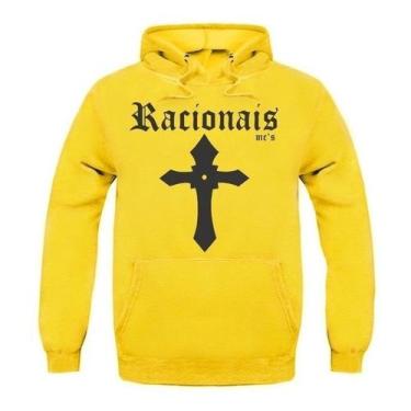 Imagem de Blusa De Moletom Racionais Mcs Unissex Infantil e Adulto Rap Favela - 
