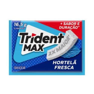 Imagem de Chiclete Trident Max Hortelã Fresca 16,5 gramas