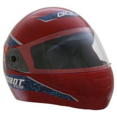 Imagem de Capacete de moto infantil robot 54  - 246241 - GOW