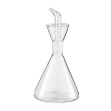 Imagem de Galheteiro Bico Dosador 250ml Borea Oikos Vidro Transparente Porta Con