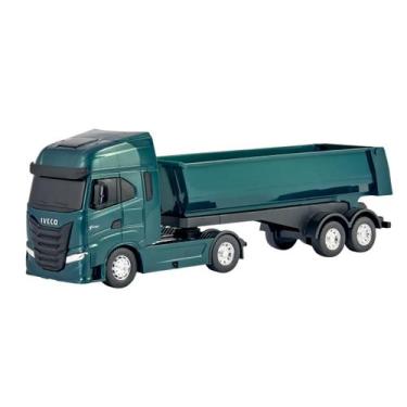 Imagem de Caminhão Basculante Iveco S-Way Toco - Caçamba e Porta Levantam Rodas 