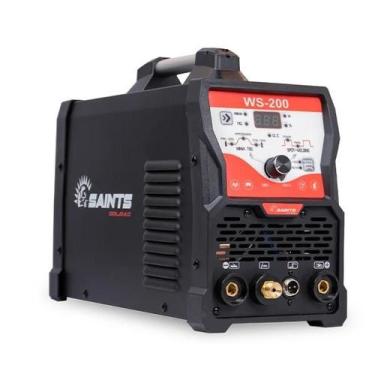 Imagem de Inversora de Solda TIG 200A 220V WS200  Saints Soldas