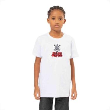 Imagem de Camiseta Juvenil Corinthians Oficial Bem Vindo Ao Hospício - Surf Cent