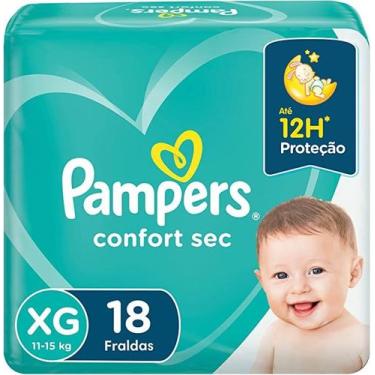 Imagem de Fralda Pampers Confort Sec Tamanho - XG com 18 unidades