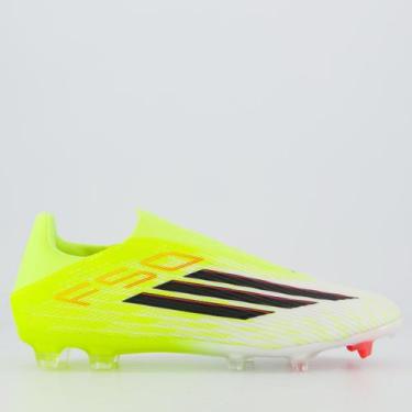 Imagem de Chuteira Adidas F50 League Campo Sem Lingueta Verde