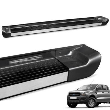 Imagem de Estribo Lateral Ranger CD 2013 a 2020 Cinza Moscou Personalizado - Gtn
