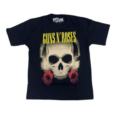 Imagem de Camiseta Guns N Roses Axl Rose Slash Logo Blusa Rock Mr338 - MASTER, P