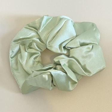 Imagem de Elástico Laçarote para Cabelo Acetinado - Pistache Acessórios, Verde, 