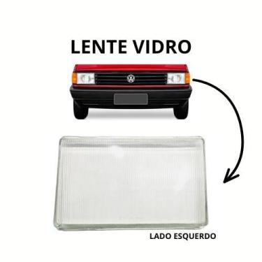 Imagem de Lente Farol Vw Gol Saveiro Parati Voyage 1987 A 1990 Le - Inov