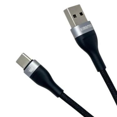 Imagem de Cabo de Dados Tipo C 2M 20W QC Kimaster CB727C