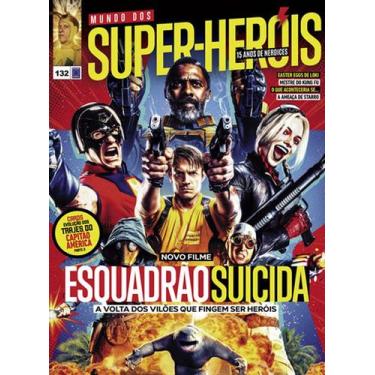 Imagem de Revista Mundo Dos Super-Heróis - Novo Filme Esquadrão Suicida N 132 - 