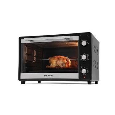 Imagem de Forno Eletrico 66lts Fe6601pt 127v com Função Grill Suggar Preto 220V,