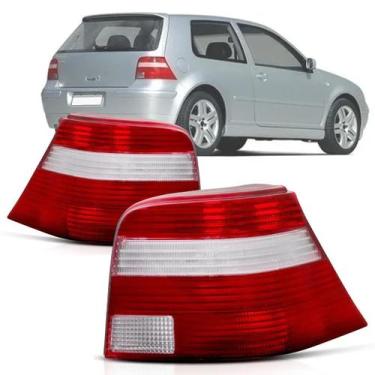 Imagem de Lanterna Traseira Golf 1999 2000 2001 2002 A 2007 Bicolor - Imola, Lad