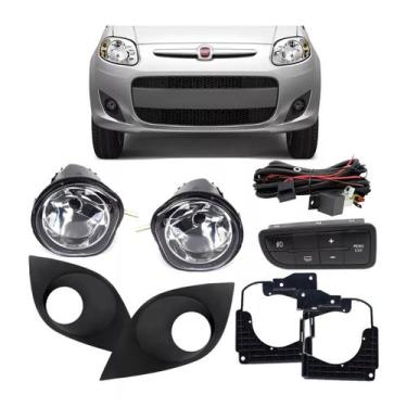 Imagem de Kit Farol Milha Palio 2012 2013 2014 2015 2016 2017 2018 - Shocklight
