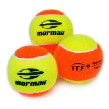 Imagem de Bola Mormaii Beach Tennis Premium Pack 3 Unidades, Único, Laranja, Ama