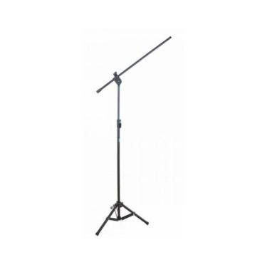 Imagem de Pedestal para Microfone Ou Banner TPA com Regulagem de Altura e Inclinação Preto ASK
