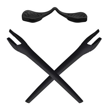 Imagem de Mryok Kits de reposição para óculos de sol Oakley Radar EV Path XS OJ9001, Preto, One Size