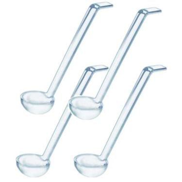 Imagem de Conjunto - 4 Concha Para Servir Policarbonato 21,6 Cm Ld85135 - Transparente