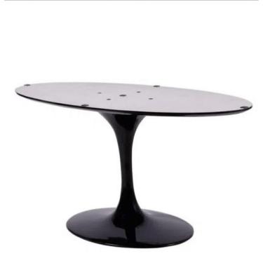 Imagem de Base de Mesa Saarinen Oval Para Tampo Preto
