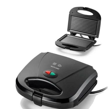 Imagem de Sanduicheira e Mini Grill Multilaser Gourmet - Preta