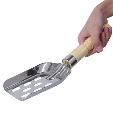 Imagem de Pá de isca de pesca, espátula de camarão 33,5 cm antiderrapante para pesca no gelo para pesca de pescadores