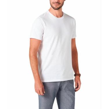 Imagem de Kit 3 Camisetas Básicas Masculina Malwee 100% Algodão - Barato Express
