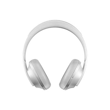Imagem de Fones de ouvido com cancelamento de ruído ativo Fones de ouvido Bluetooth com microfone Hi-Fi Graves profundos Fones de ouvido sem fio para viagem/trabalho (cor: prata) little surprise