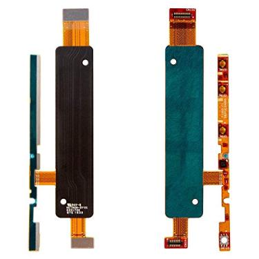Imagem de Peças de reparo de cabo flexível compatíveis com Sony E2312 Xperia M4 Aqua Duo (botão Iniciar, com componentes)