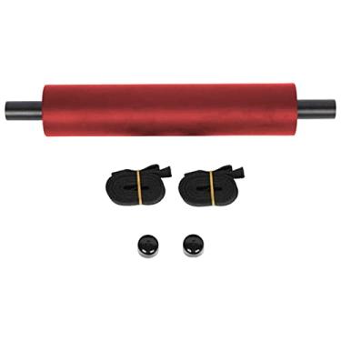 Imagem de simhoa para os pés de pedal de caiaque de prancha de surf ajustável com 2 alças, durável e prático, Vermelho