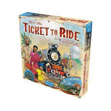 Imagem de Ticket To Ride India (Expansão) - Jogo Galápagos