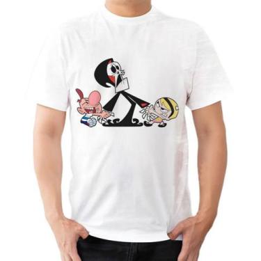 Imagem de Camisa Camiseta Personalizada Billy E Mandy Desenho 7 - Estilo Kraken