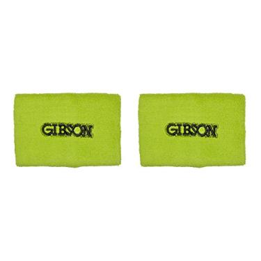 Imagem de Gibson Athletic Pulseiras de ginástica (conjunto de 2), verde-limão, 11,4 cm
