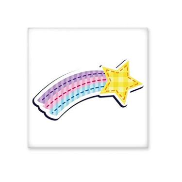 Imagem de Decalque brilhante de azulejo de meteoros do universo e alienígena com pedra adornada de tijolos esmaltados