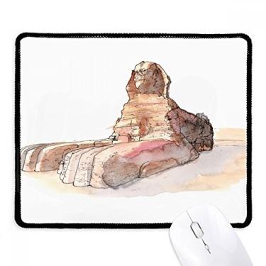 Imagem de Great Sphinx of Giza in Egypt Mousepad Tapete de borracha para jogos