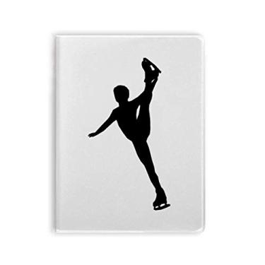 Imagem de Caderno de patinação física esportivo com capa de chiclete, diário de capa macia
